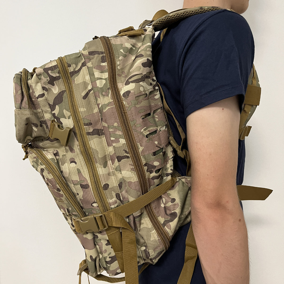 Plecak taktyczny 40 L z systemem Molle Laser Cut (BPT9-40) Multicam