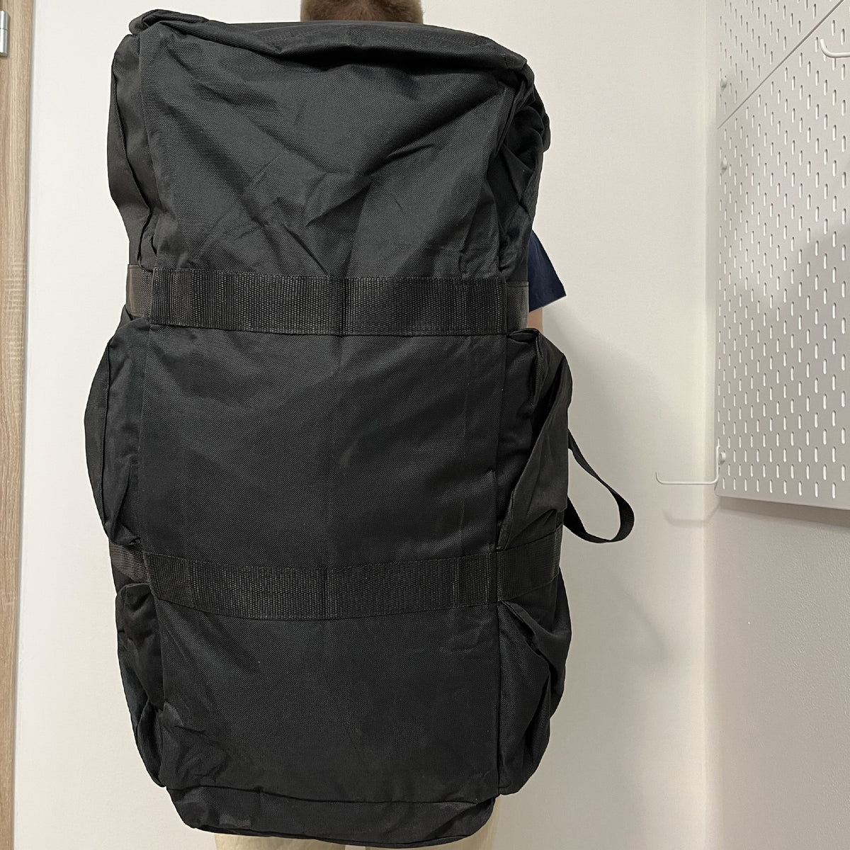 Duża taktyczna torba-plecak 90 L Partizan Tactical BT1-90 Czarna