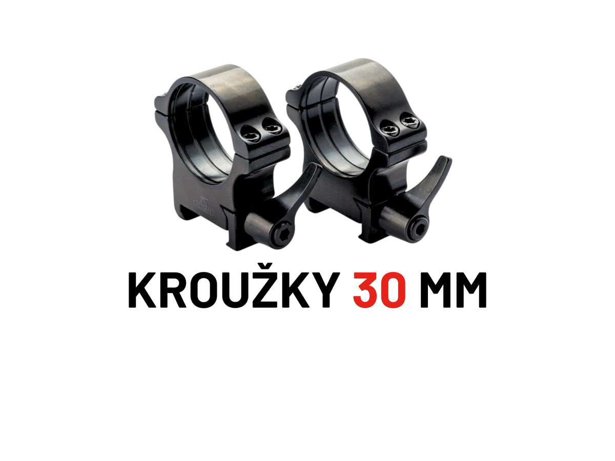 Obręcze montażowe Rusan Weaver do celowników Stellar, Alpex, DS35 i Ares