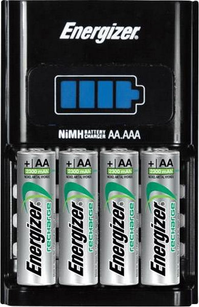 Energizer 1-hour battery charger + 4AA Extreme rechargeable batteries 2300 mAh