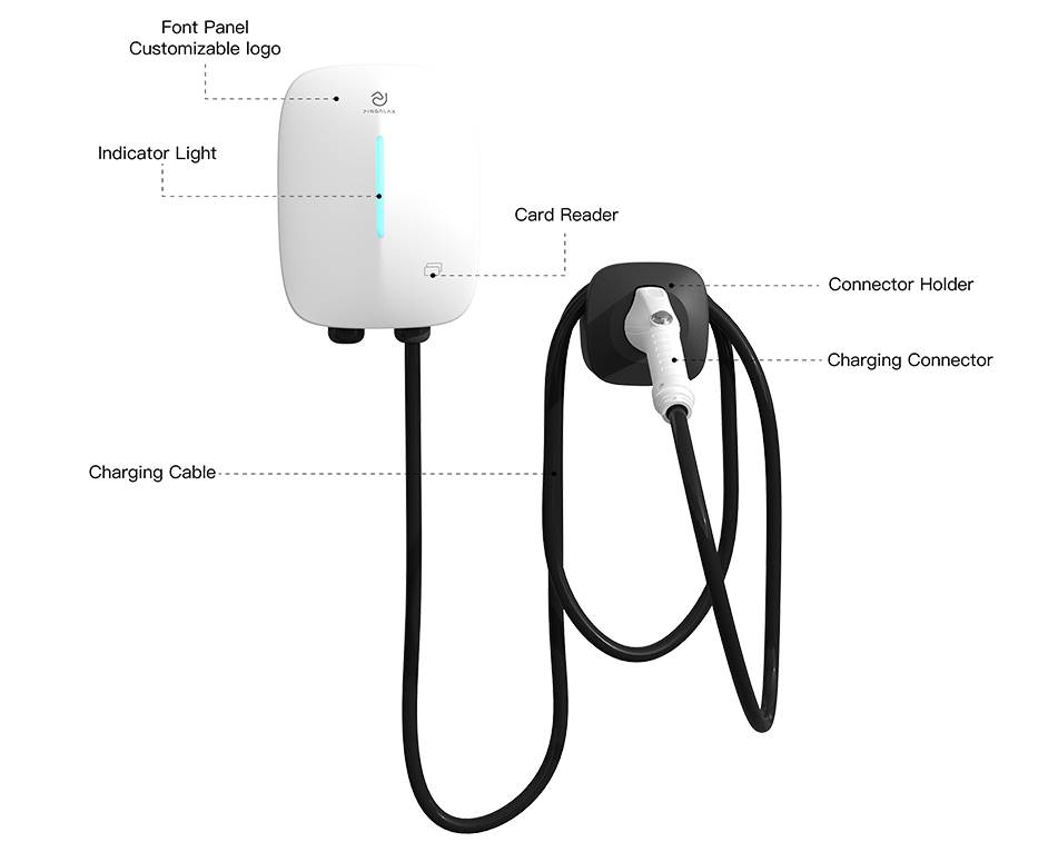 13187 7 nastenna nabijecka pro elektromobily pingalax j5 11kw nabijeci stanice ev