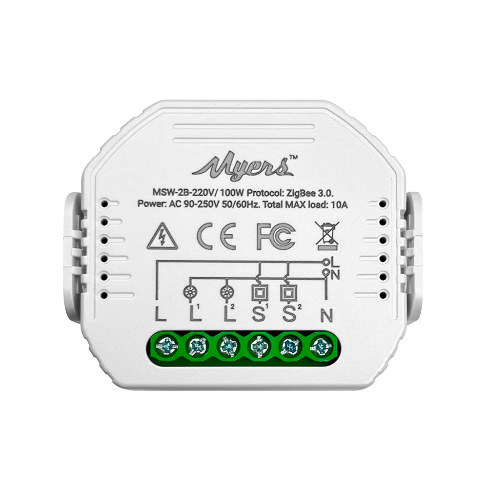 Inteligentny przełącznik oświetlenia MSW-2B-220V/100W ZB