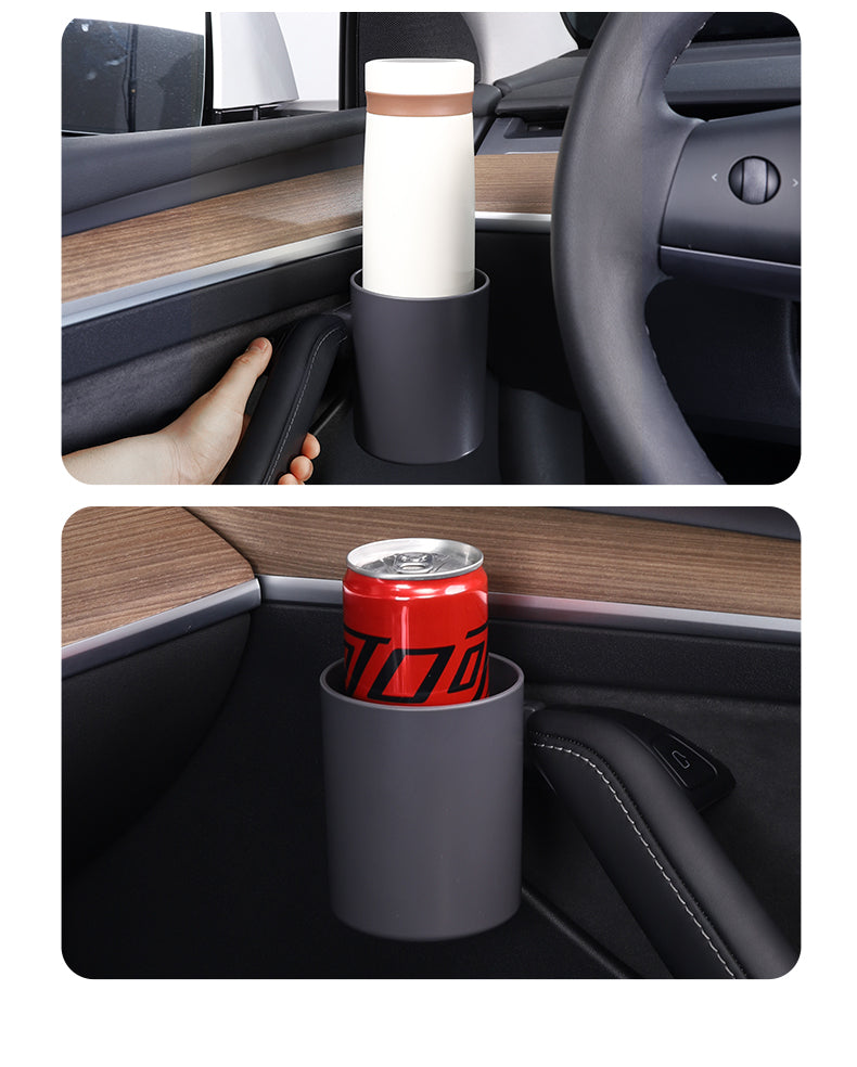 Zestaw uchwytów na kubki Elvix do drzwi Tesla Model 3/Y (4 szt.)
