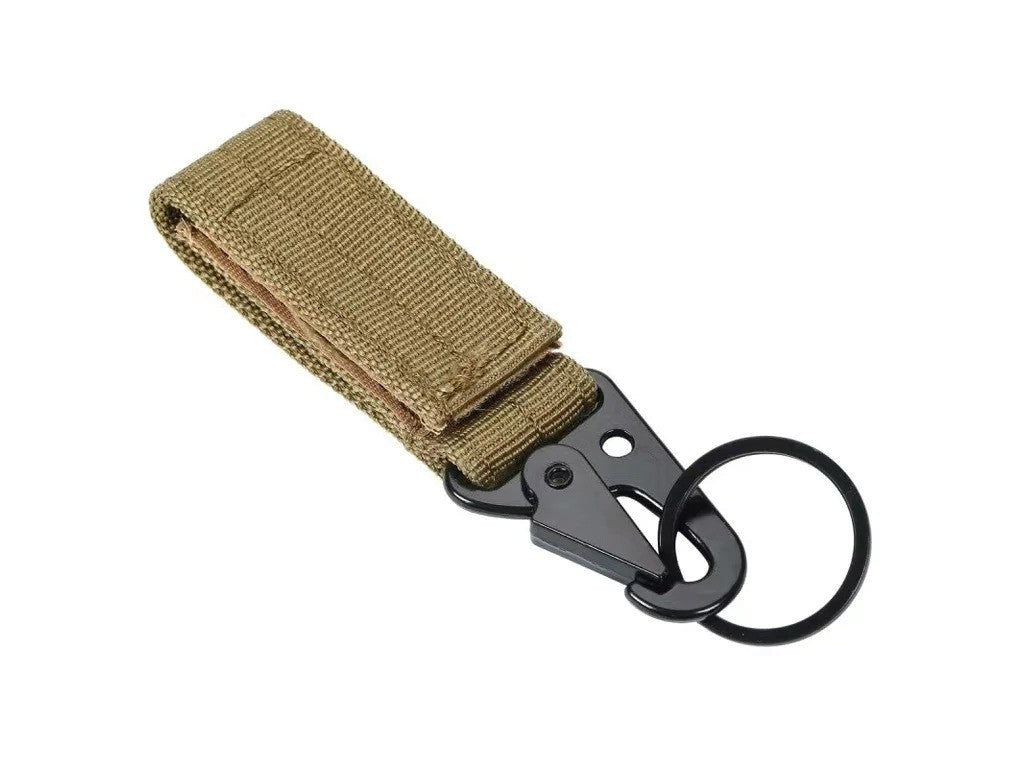 Tactical carabiner with strap Partizan Tactical HBN 1 Coyote