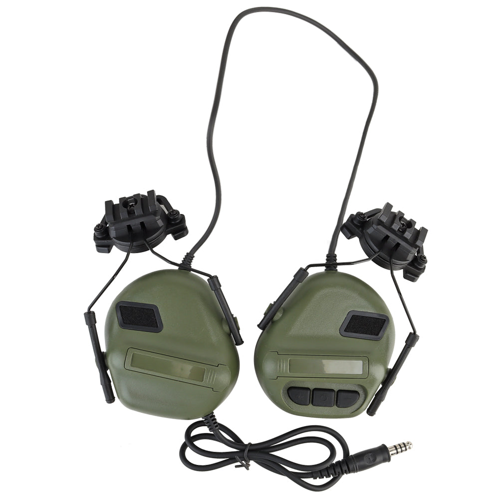 Active Helmet Headset Olive