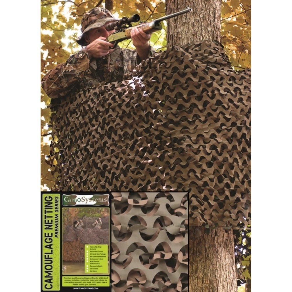 Podstawowa siatka maskująca 2,4 x 3,0 Mil-Tec Woodland