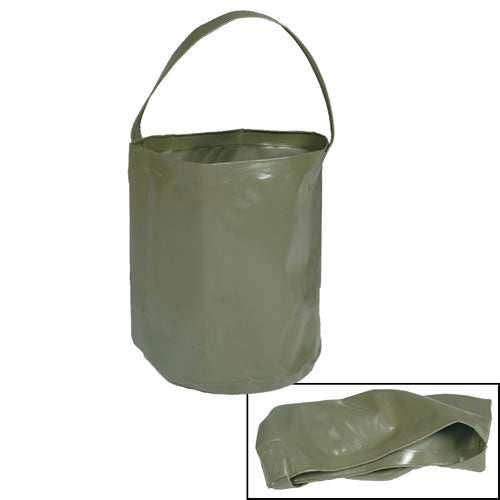 Foldable Water Bucket 10 L Mil-Tec Olive