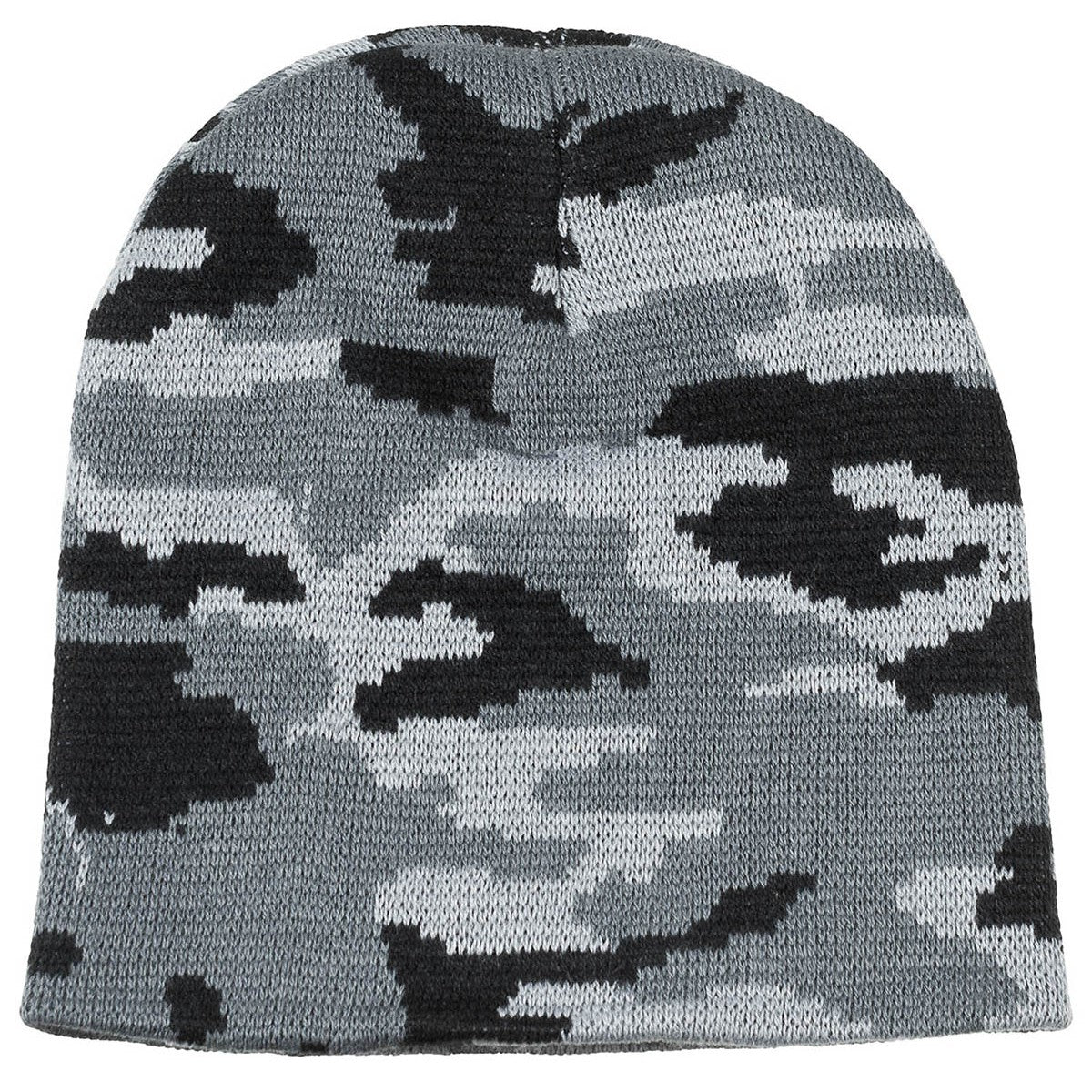 Fine Knit Beanie Hat MFH Camo