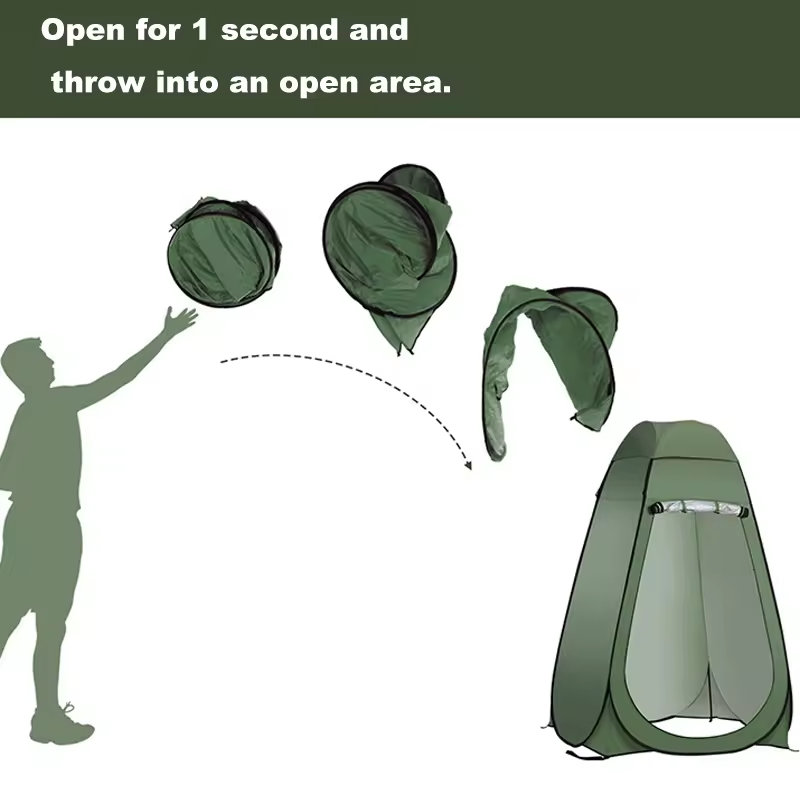 Shower Tent 1L Black