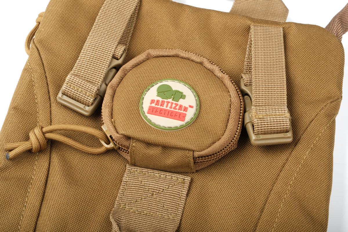 Plecak z buksem na wodę (Camel Bag) Partizan Tactical BPW2-2.5L Coyote