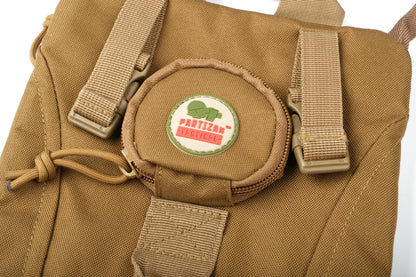 Plecak z buksem na wodę (Camel Bag) Partizan Tactical BPW2-2.5L Coyote