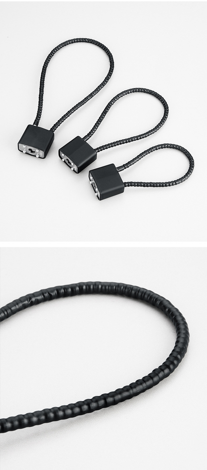 Lock with steel cable Partizan Tactical LC170 Black