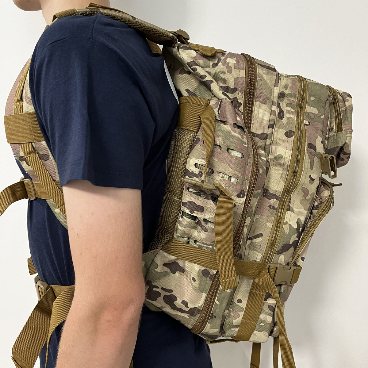Plecak taktyczny 40 L z systemem Molle Laser Cut (BPT9-40) Multicam