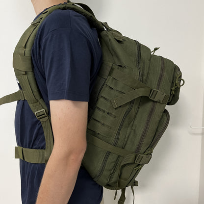 Tactical backpack 40 L with Molle Laser Cut system (BPT9-40) Olive