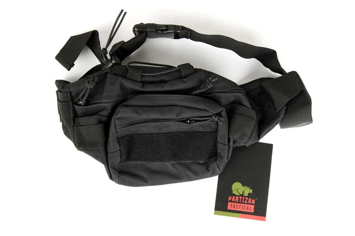 Taktyczna saszetka Partizan Tactical Waist 1 Czarna