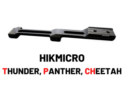 Stalowy uchwyt ThermVisia do CZ 557 dla HIKMICRO Thunder, Panther 1.0, 2.0 i Cheetah