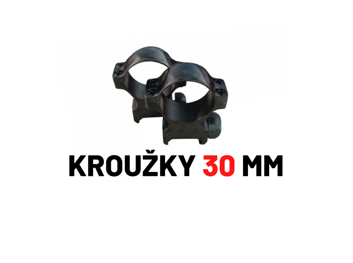 ThermVisia Steel mounting rings for Weaver 30 mm for Stellar, Alpex, DS35 and Ares riflescopes