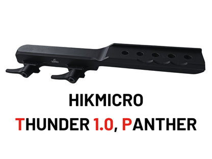Szybkozłączny uchwyt Rusan do szyn Picatinny/Weaver dla HIKMICRO THUNDER 1.0, PANTHER 1.0, 2.0