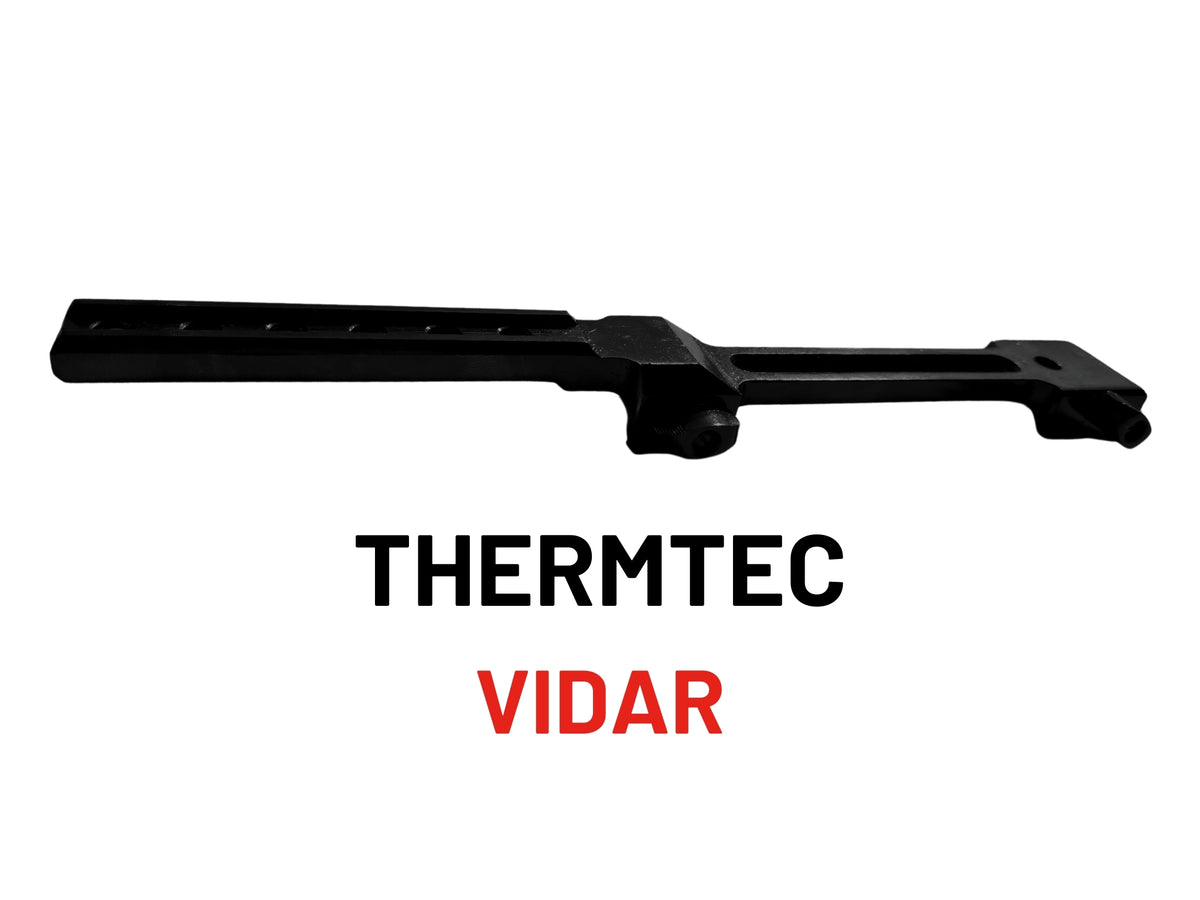 Stalowy uchwyt ThermVisia na szynę Weaver do ThermTec Vidar