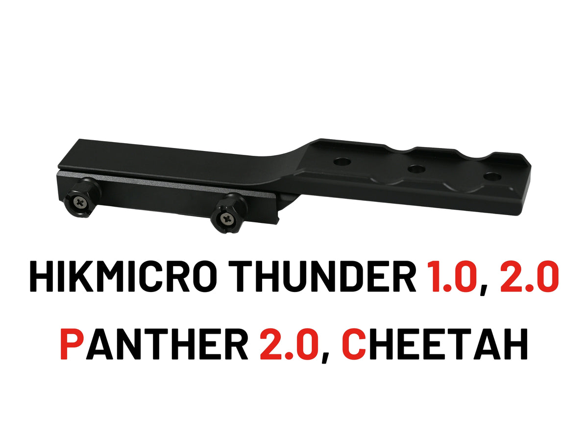 Original Weaver/Picatinny mount for HIKMICRO Thunder, Panther 1.0, 2.0, and Cheetah