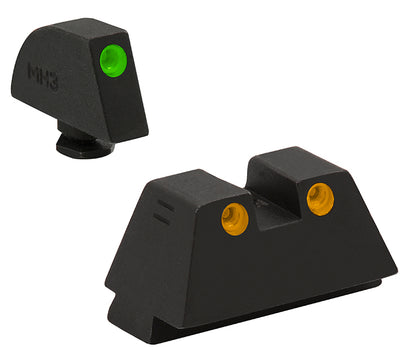 Meprolight MEPRO TRU-DOT Gun: Glock, orange rear sight