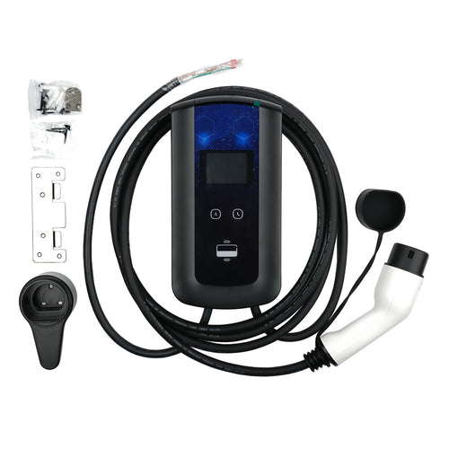 Wall charger for electric cars Myers Power MVC-7/32 Blue, EV charging station