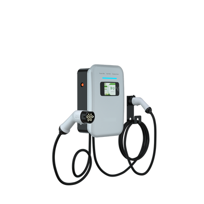13211 2 nastenna nabijecka pro elektromobily elvix wbac 4947 t2 2 kabely 11kw 5m rfid nabijeci stanice ev