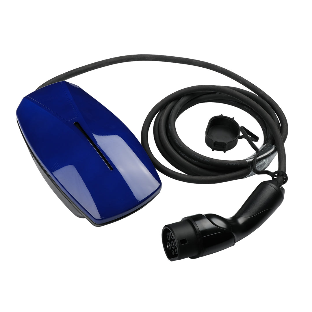 Wallbox charger Elvix WBAC T2, 1 cable, 11 kW, 5 m, RFID App, Blue