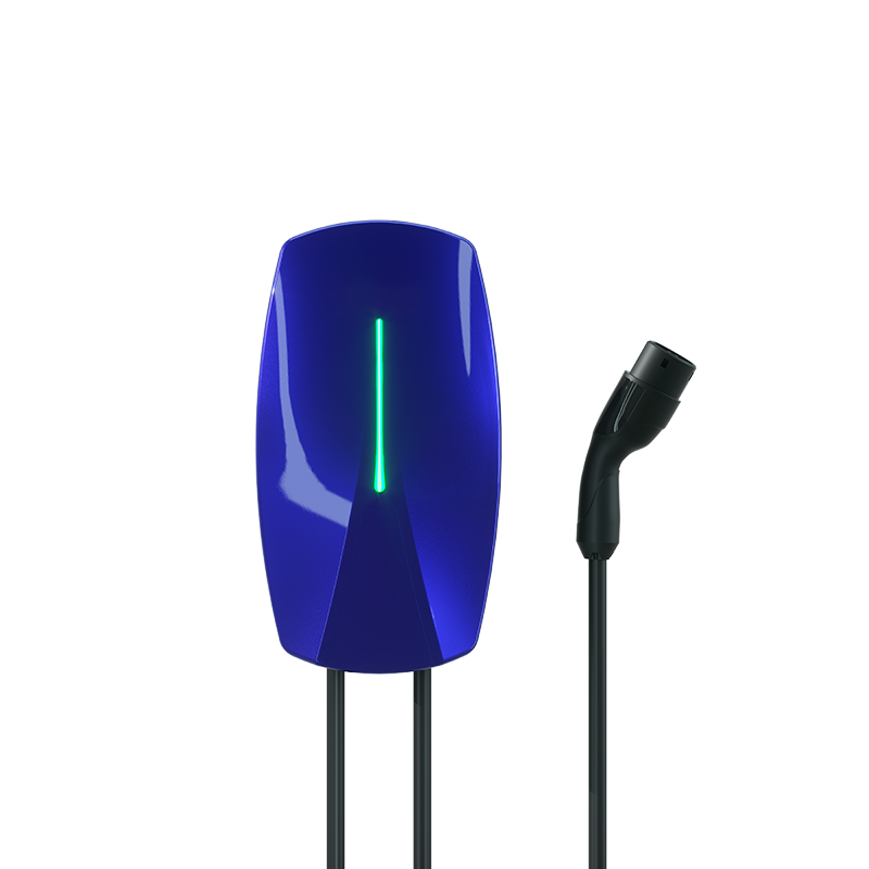 Wallbox charger Elvix WBAC T2, 1 cable, 11 kW, 5 m, RFID App, Blue