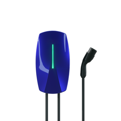 Wallbox charger Elvix WBAC T2, 1 cable, 11 kW, 5 m, RFID App, Blue