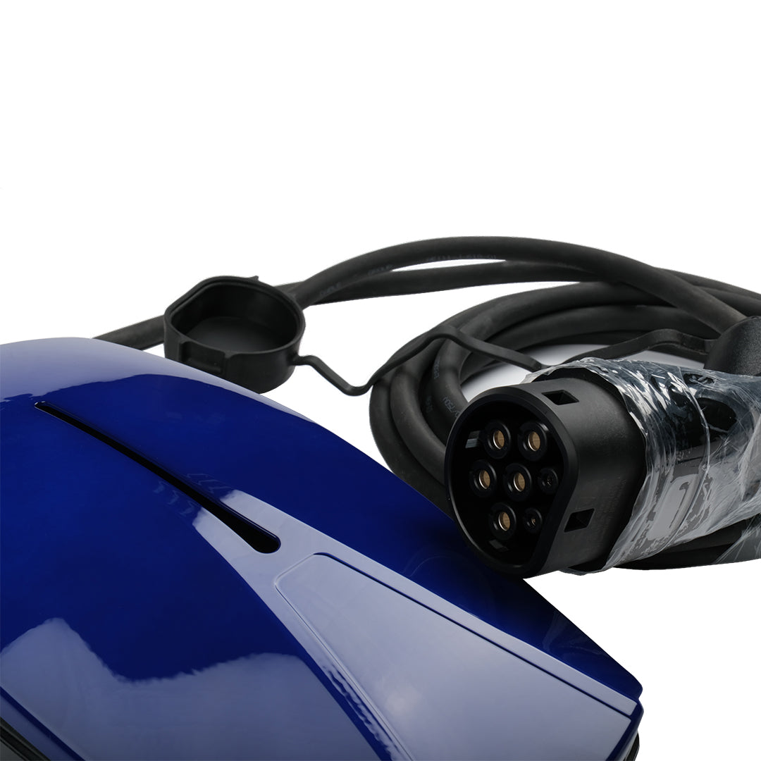 Wallbox charger Elvix WBAC T2, 1 cable, 11 kW, 5 m, RFID App, Blue