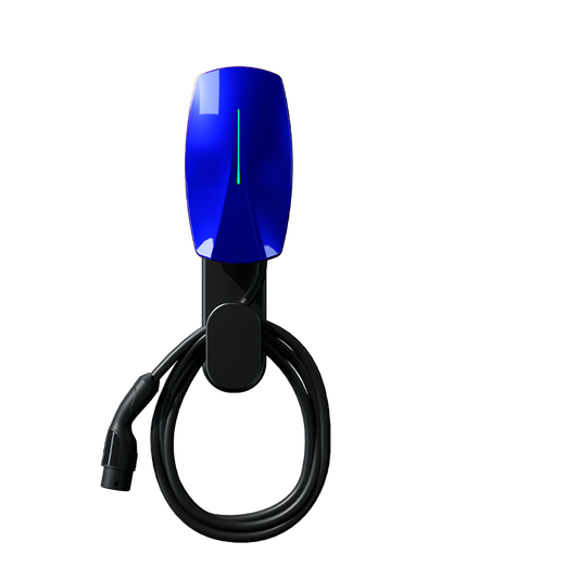 Wallbox charger Elvix WBAC T2, 1 cable, 11 kW, 5 m, RFID App, Blue