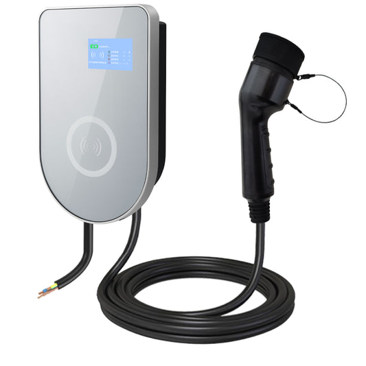13235 2 nastenna nabijecka pro elektromobily elvix wbac 4953 t2 1 kabel 11kw 5m rfid nabijeci stanice ev