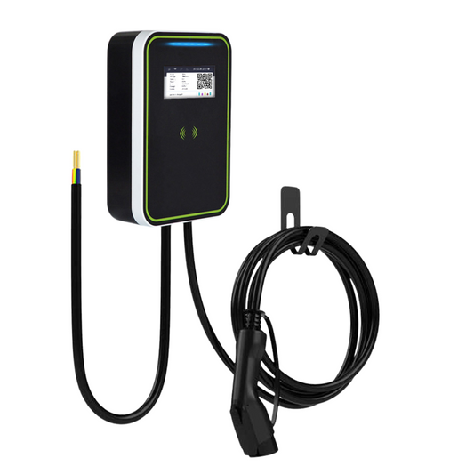 13259 nastenna nabijecka pro elektromobily elvix wbac 5004 t2 1 kabel 22kw 5m rfid app nabijeci stanice ev
