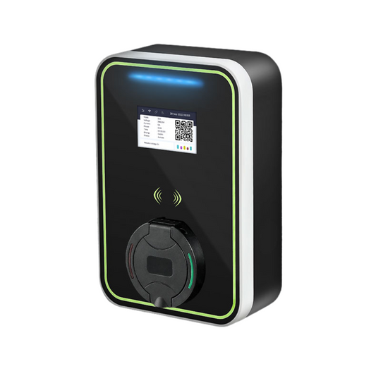 13262 nastenna nabijecka pro elektromobily elvix wbac 5003 t2 zasuvka 11kw rfid app nabijeci stanice ev