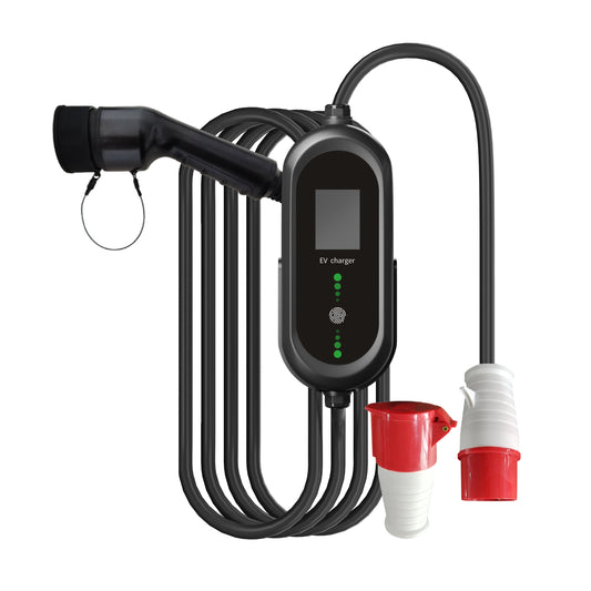 13280 2 prenosna nabijecka pro elektromobily elvix pmac 4950 t2 3p16 11kw 5m nabijeci stanice ev
