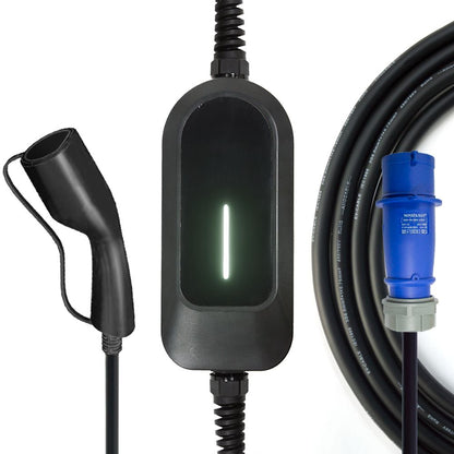 13295 3 prenosna nabijecka pro elektromobily elvix pmac 5000 t2 cee 7kw 5m nabijeci stanice ev