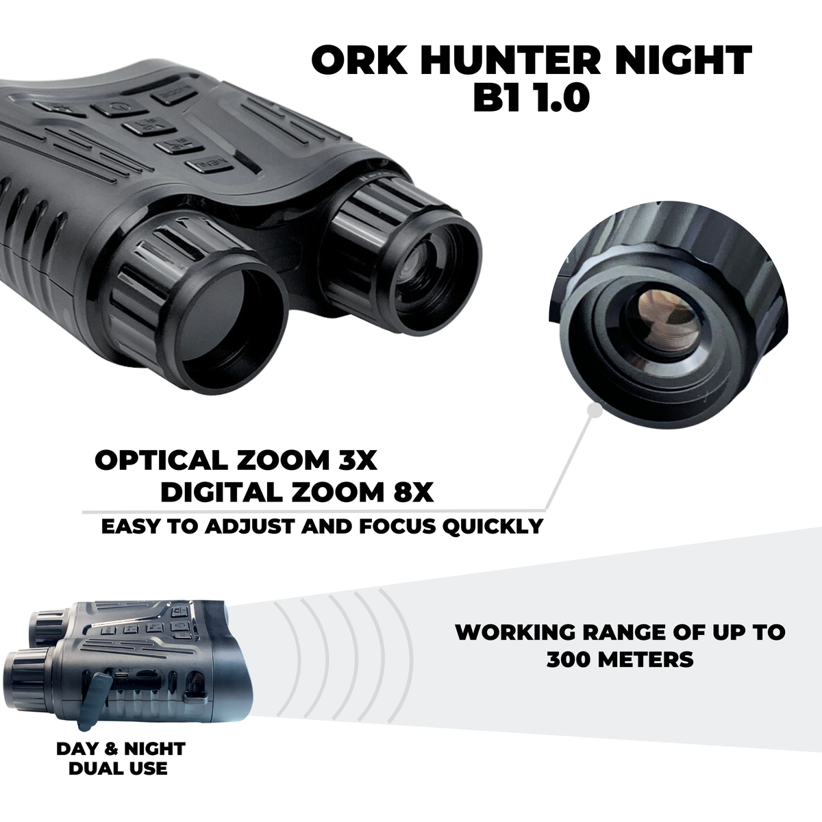 OrkHunter NIGHT B1 v 1.0 Lornetka noktowizyjna