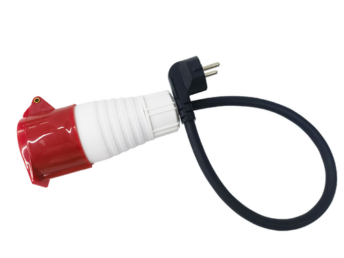 Adapter do ładowania samochodów elektrycznych Elvix Schuko wtyczka EU - CEE 3P 16A