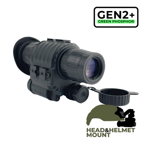 Lornetka noktowizyjna GEN2+ Ork Hunter PVS-14 (Z uchwytem na kask i głowę)