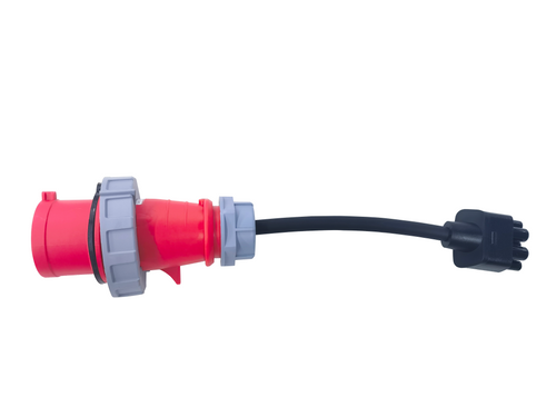 Adapter Tesla Gen 2 NEMA Elvix TS-3P32-CEE 22KW czerwony