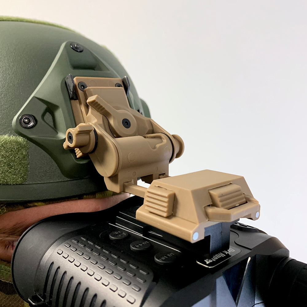 Helmet mount for night vision Ork Hunter NVG Mount Nylon Coyote