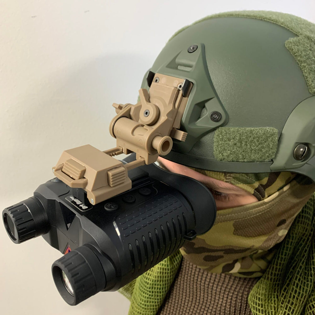 Helmet mount for night vision Ork Hunter NVG Mount Nylon Coyote