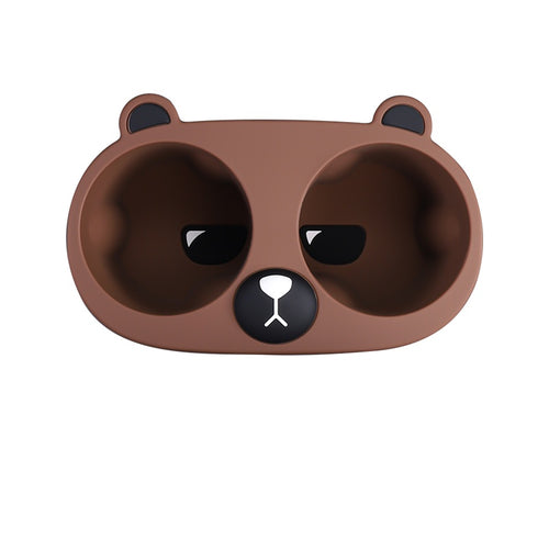 Uchwyt na kubek Elvix Bear do Tesli Model 3/Y (Tea Brown)