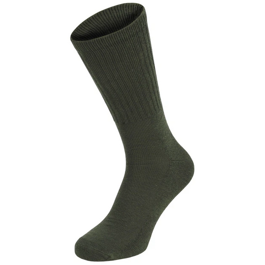 MFH BW Extra Long Tactical Green Socks 45-47