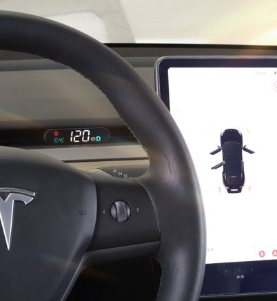 Wyświetlacz przezierny Elvix dla Tesli Model 3/Y