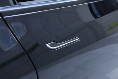 Naklejki na klamki Elvix do Tesli Model 3/Y (świecąca czerń)