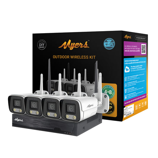 Zestaw bezprzewodowy Myers 8CH WIFI KIT 5MP 4xBullet