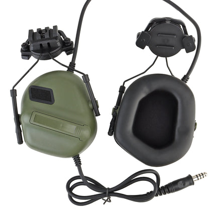 Tactical Helmet Headset Ork Hunter Active Headset Olive (Demo unit - Like new)