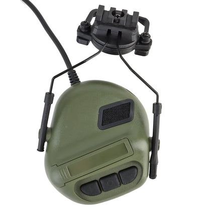 Tactical Helmet Headset Ork Hunter Active Headset Olive (Demo unit - Like new)